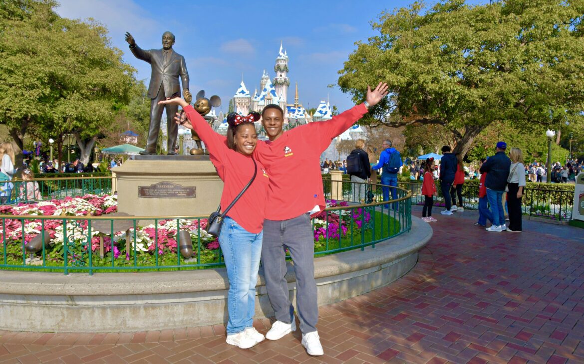 Me and Jordan at Disneyland